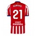 Atletico Madrid Cristian Romero #21 Domácí Dres 2026-27 Krátkým Rukávem